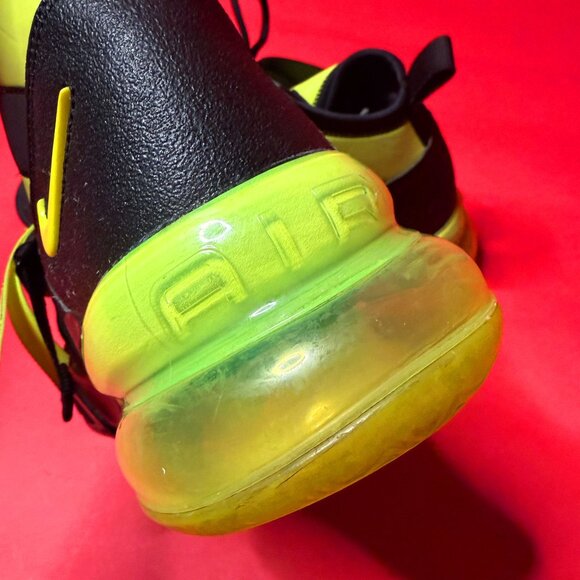 Nike Air Edge 270 Sneakers – Black & Neon Volt – Size 10.5 Men’s – Street Style - Picture 9 of 11